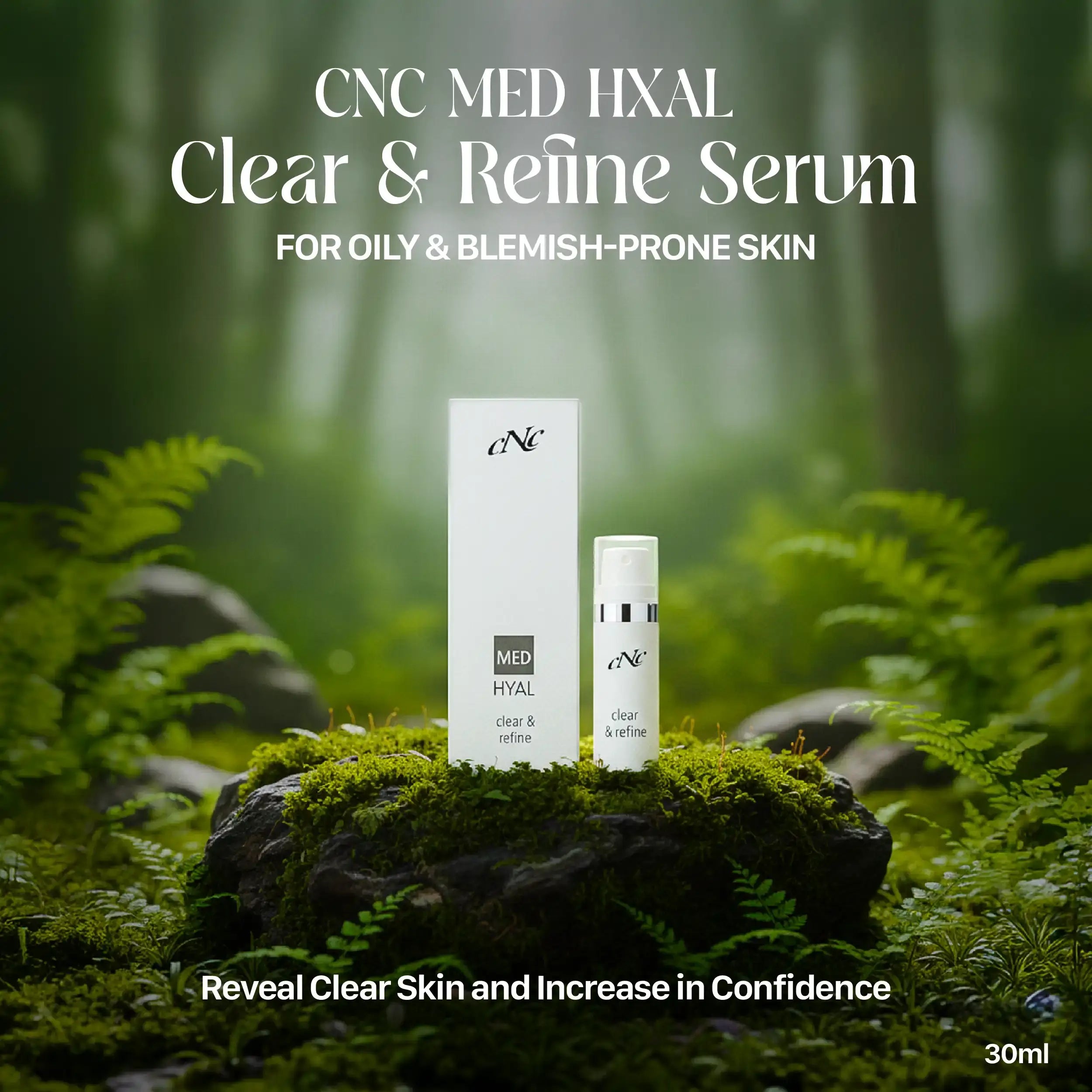 CNC MED HYAL Clear & Refine Serum for Oily & Blemish-Prone Skin 30ml