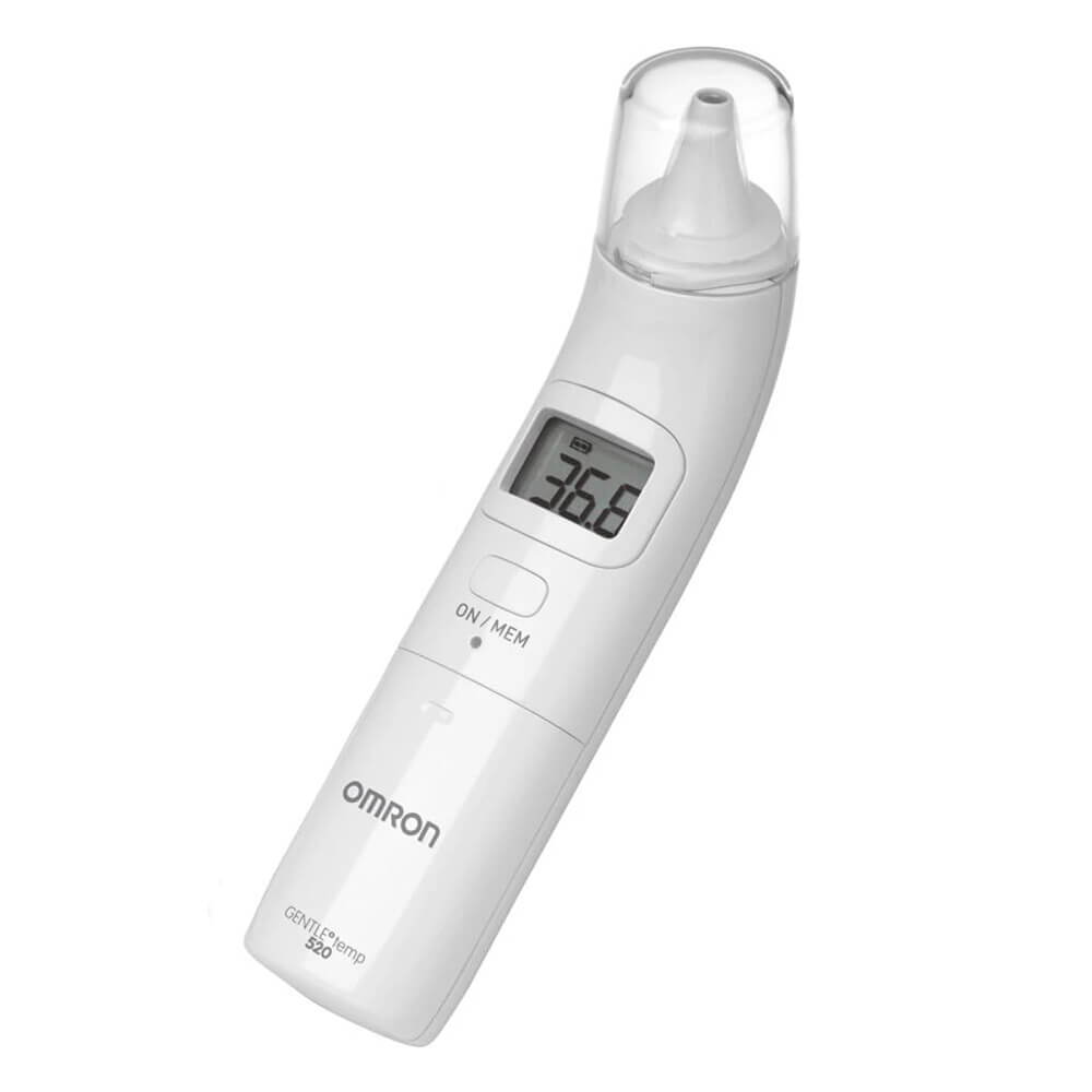 OMRON Gentle Temp 520 Digital Ear Thermometer, Medical Thermometers
