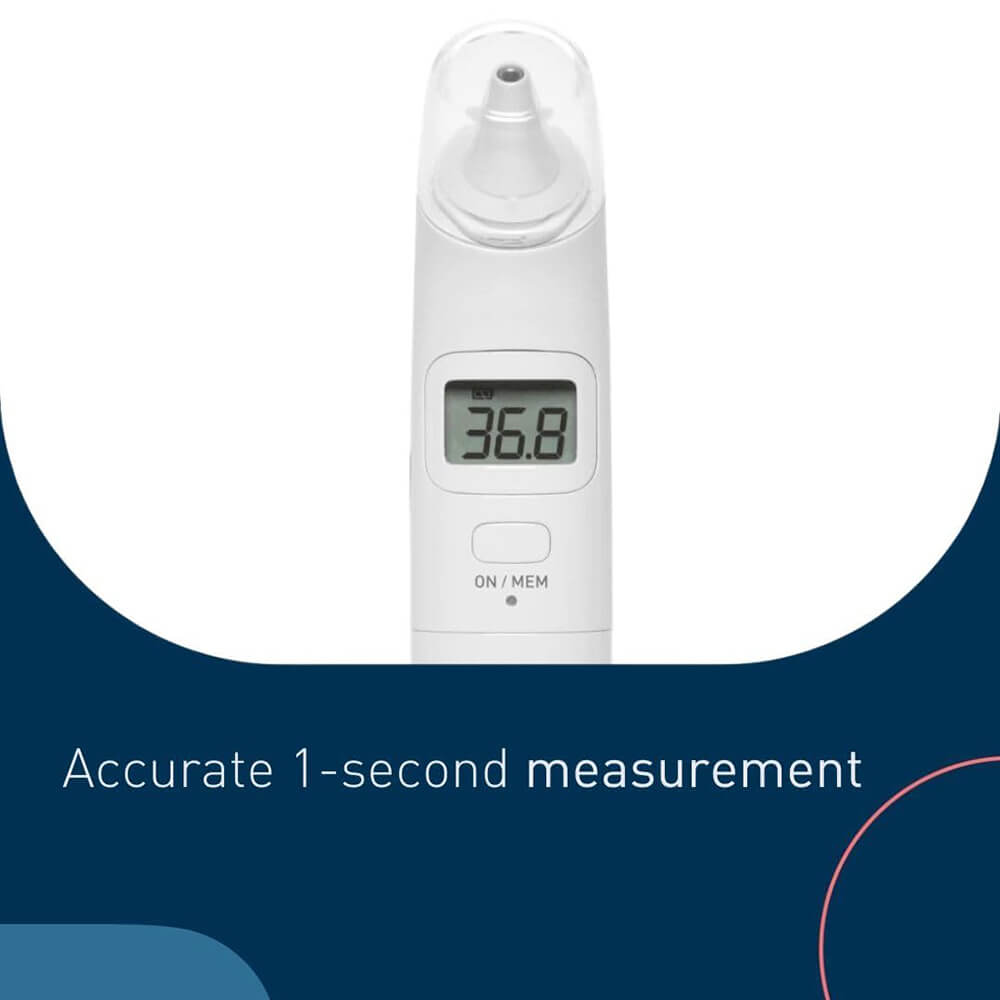 OMRON Gentle Temp 520 Digital Ear Thermometer, Medical Thermometers