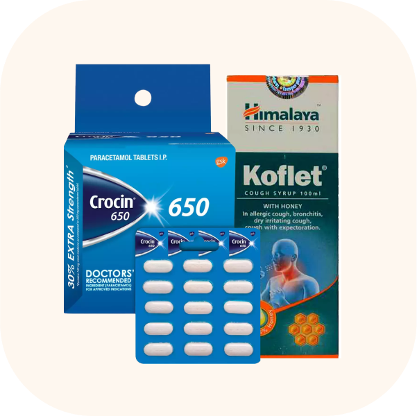 Over-the-counter medicines for flu, pain relief, digestion, and allergy – UAE pharmacy products