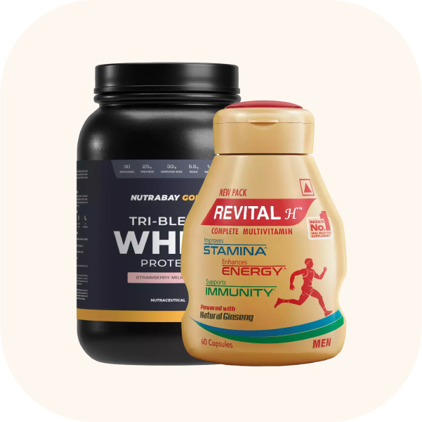 Multivitamins, immunity capsules, and health supplements for daily wellness