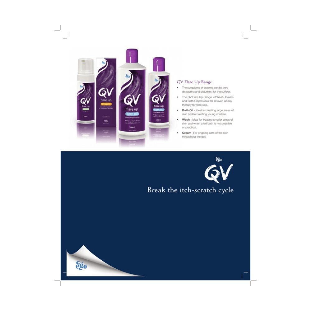 Ego QV Flare Up Cream for Eczema and Dermatitis - 100g, Medicine & Drugs