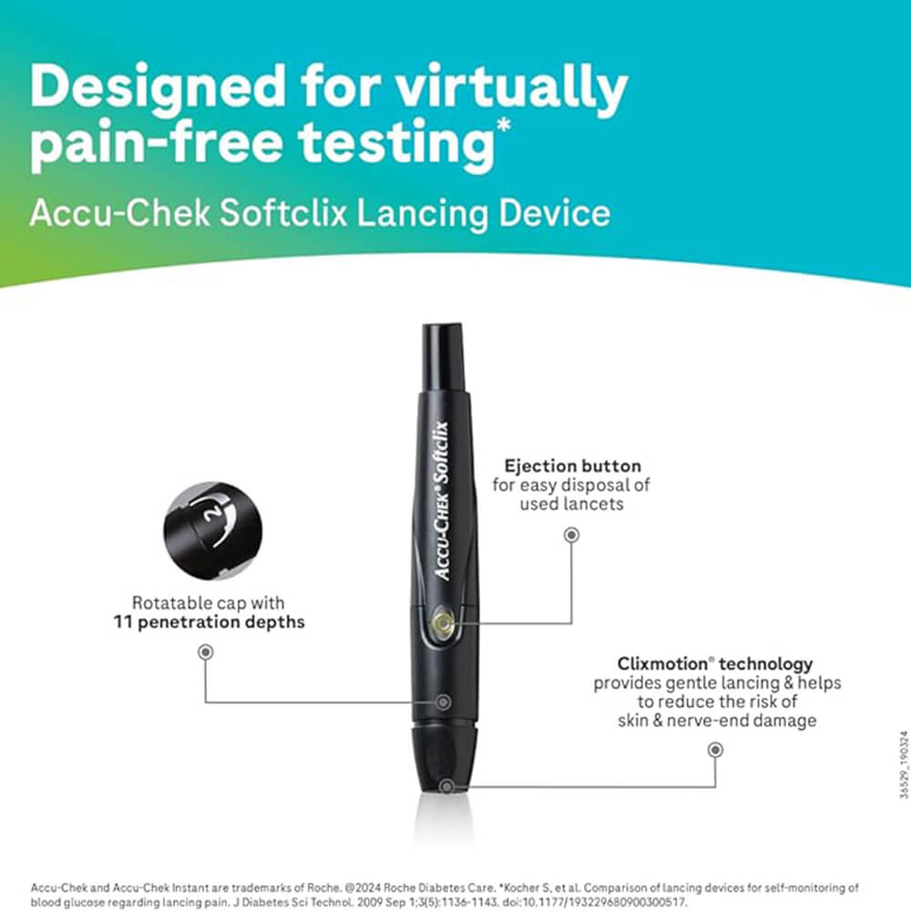 Home diabetes and BP monitoring kit – ACCU-CHEK with test strips