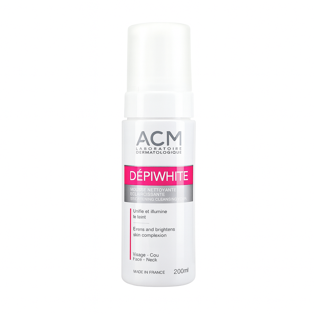 ACM Depiwhite Brightening Foam Cleanser for Face & Neck - 200ml, Facial Cleansers