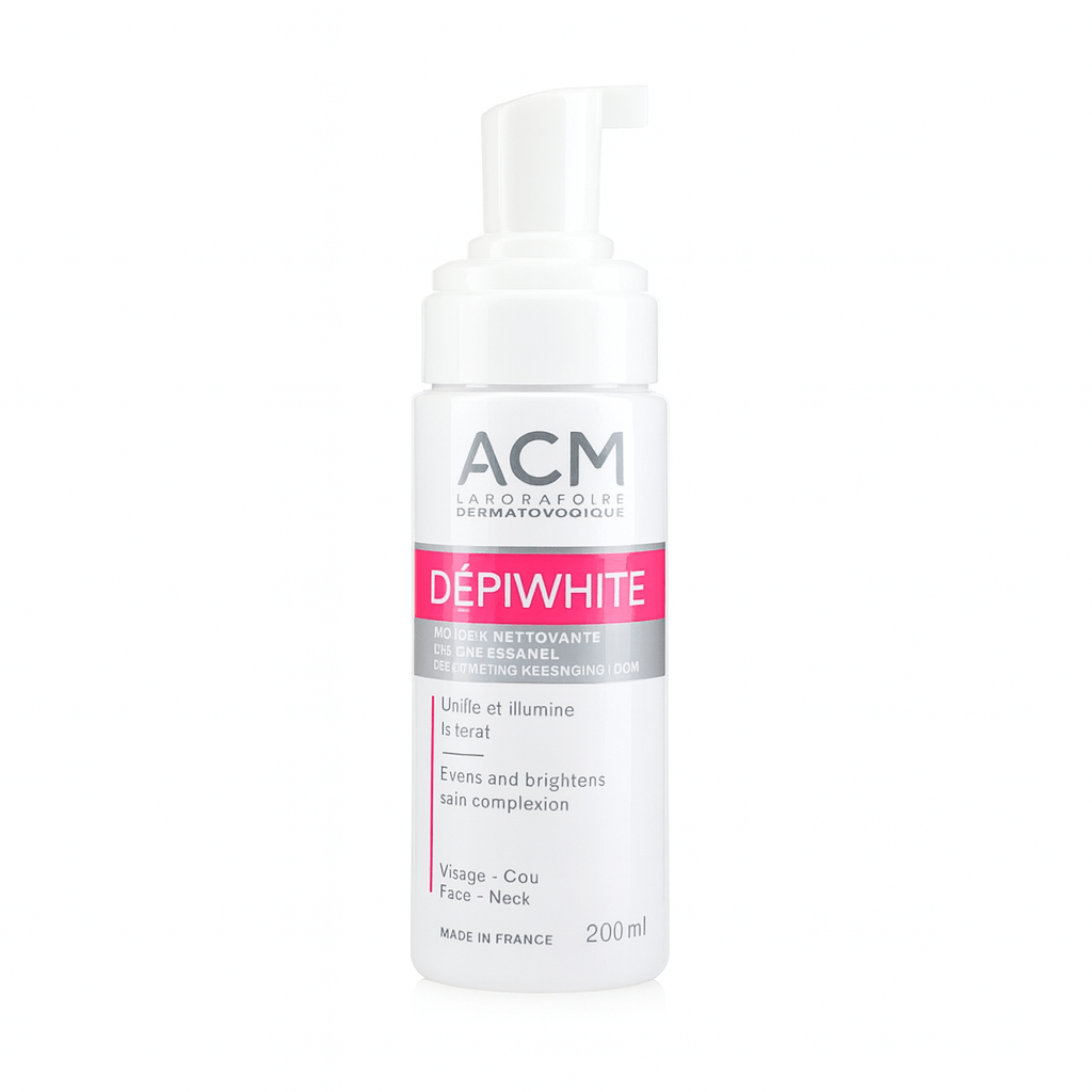 ACM Depiwhite Brightening Foam Cleanser for Face & Neck - 200ml, Facial Cleansers