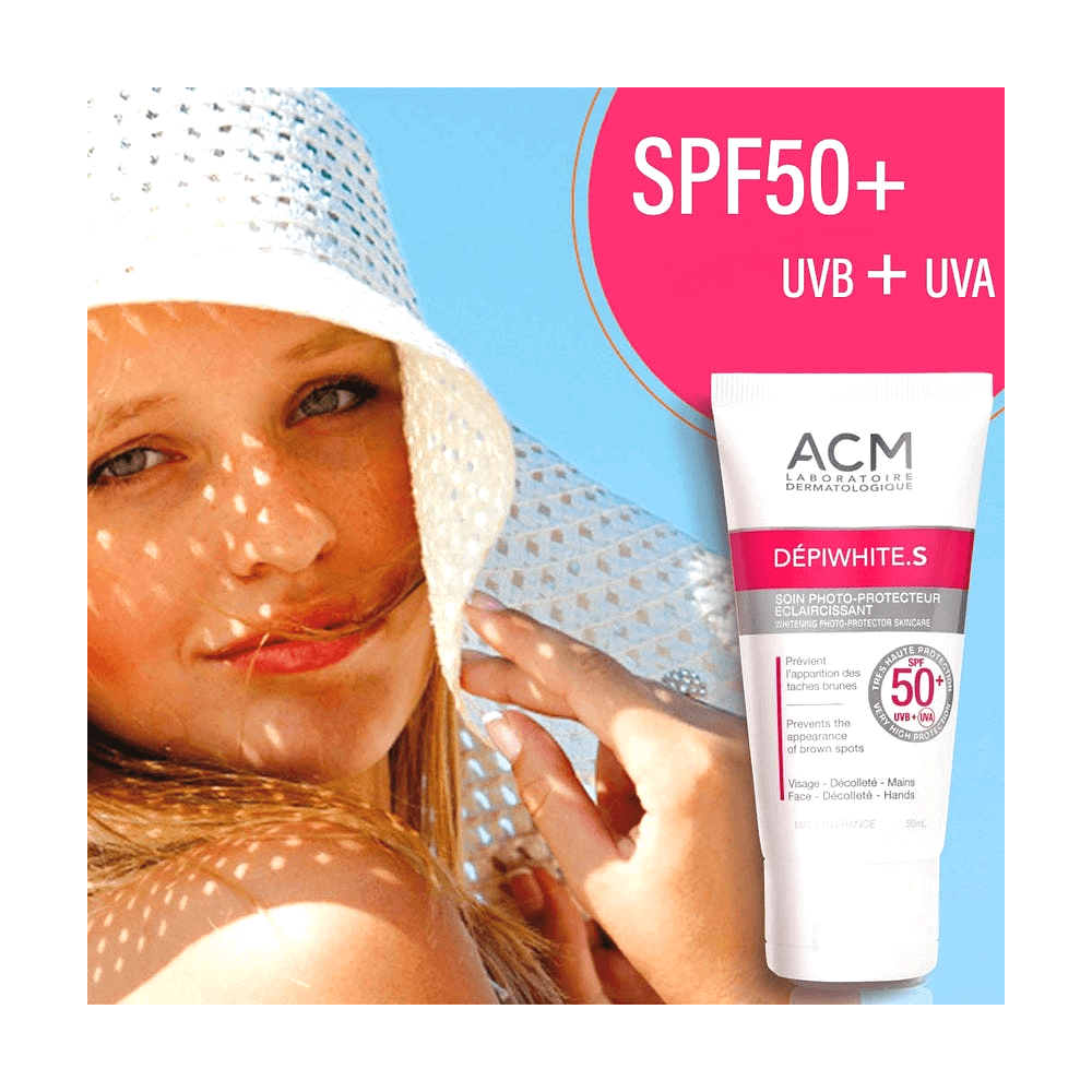 ACM Depiwhite S SPF50+ Whitening Skin Care Cream - 50ml, Skin Care
