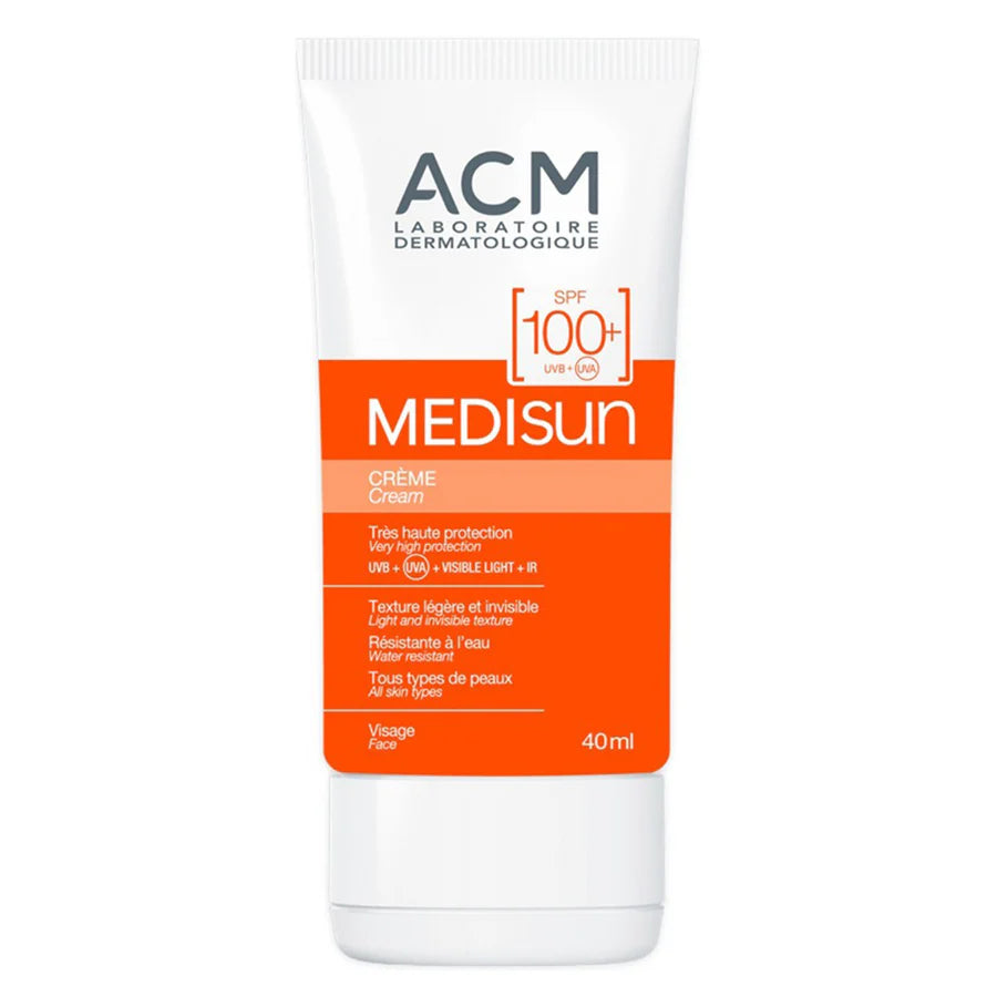 ACM Medisun SPF 100+ High Protection Face Sunscreen Cream - 40ml, Sunscreen