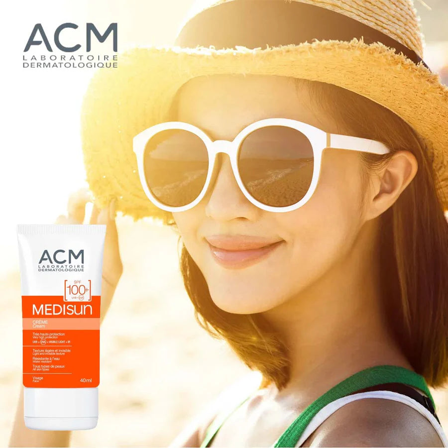 ACM Medisun SPF 100+ High Protection Face Sunscreen Cream - 40ml, Sunscreen
