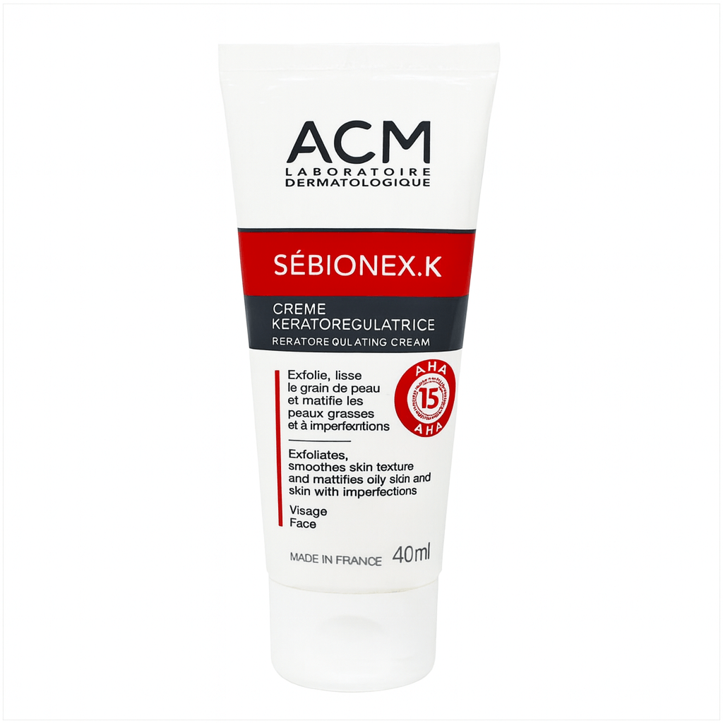 ACM Sebionex K Exfoliating Face Cream - 40ml, Facial Cleansers