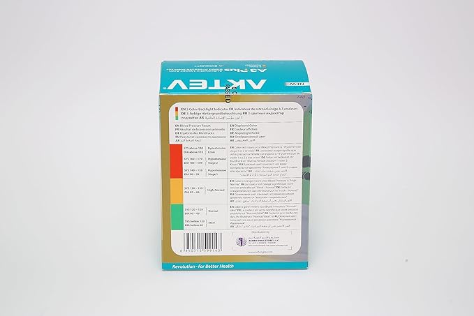 AKTEV A3 Plus Automatic Upper Arm Blood Pressure Monitor, Blood Pressure Monitors