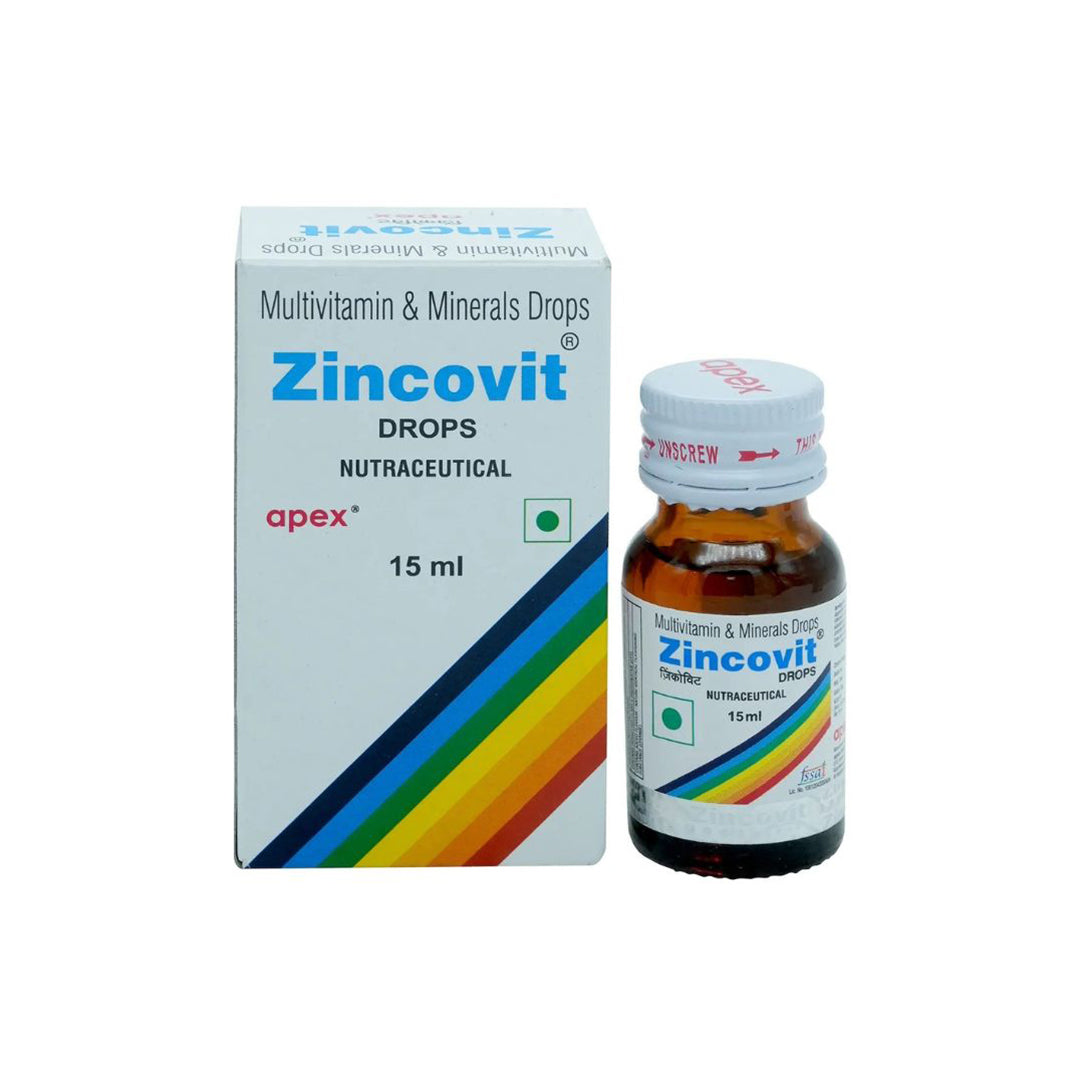 APEX Zincovit Drops - 15 ml, Vitamins & Supplements 