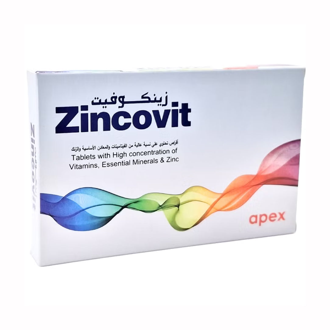 APEX Zincovit Multivitamin - 30 Tablets, Multivitamin Supplements