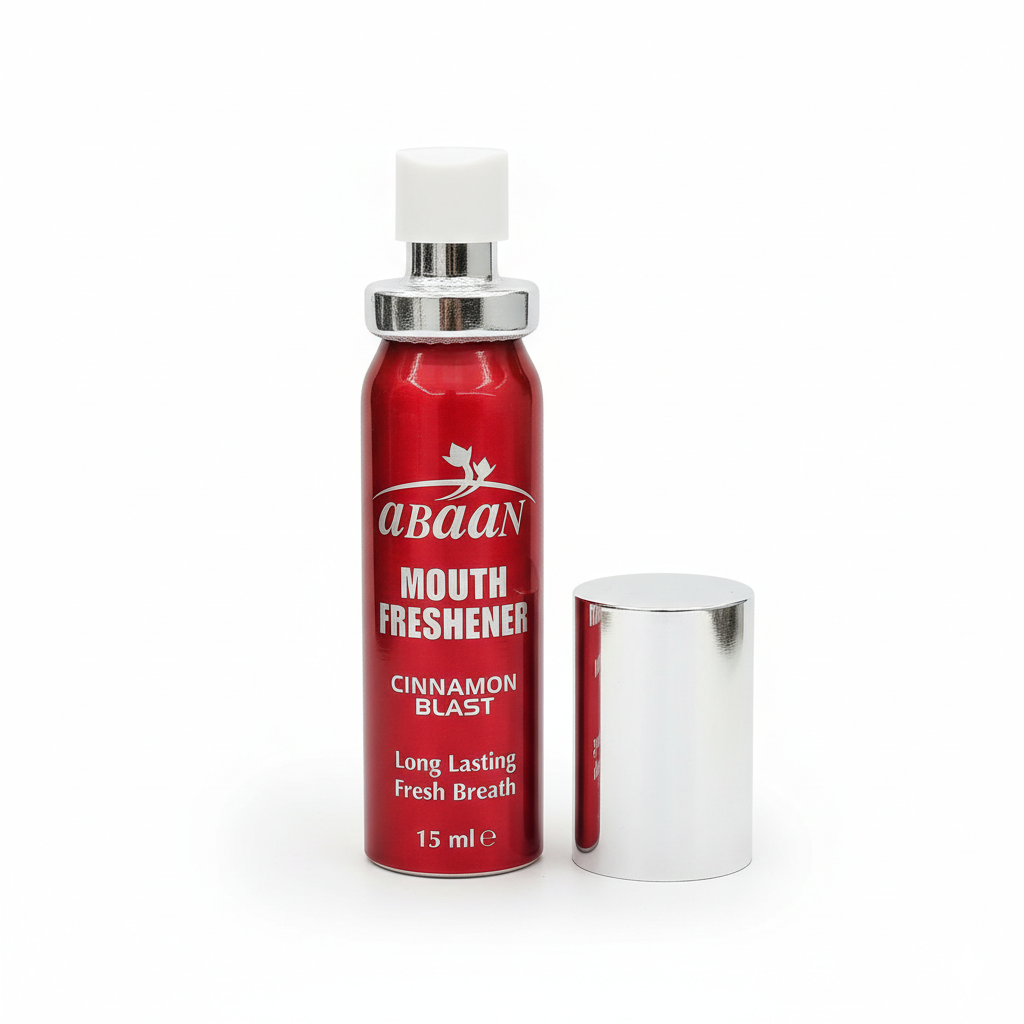 Abaan Cinnamon Mouth Freshener Spray - 15ml, Breath Sprays