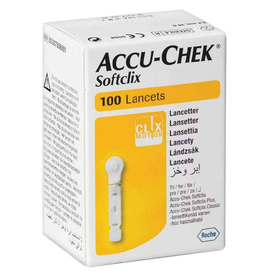 Accu-Chek Softclix Lancets 100s, Lancing Devices