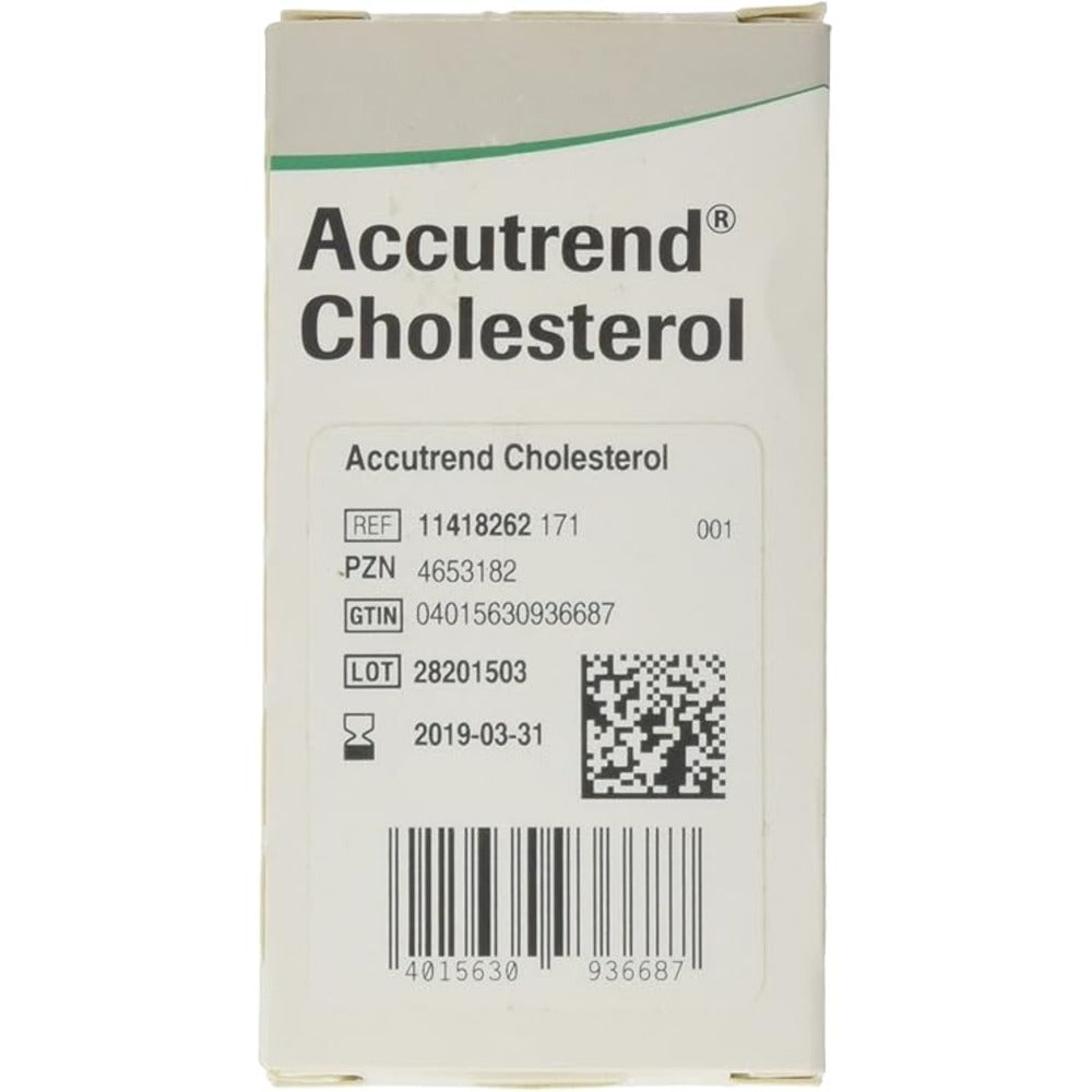 Accu-Trend Cholesterol Test Strips 25s, Cholesterol Analyzers