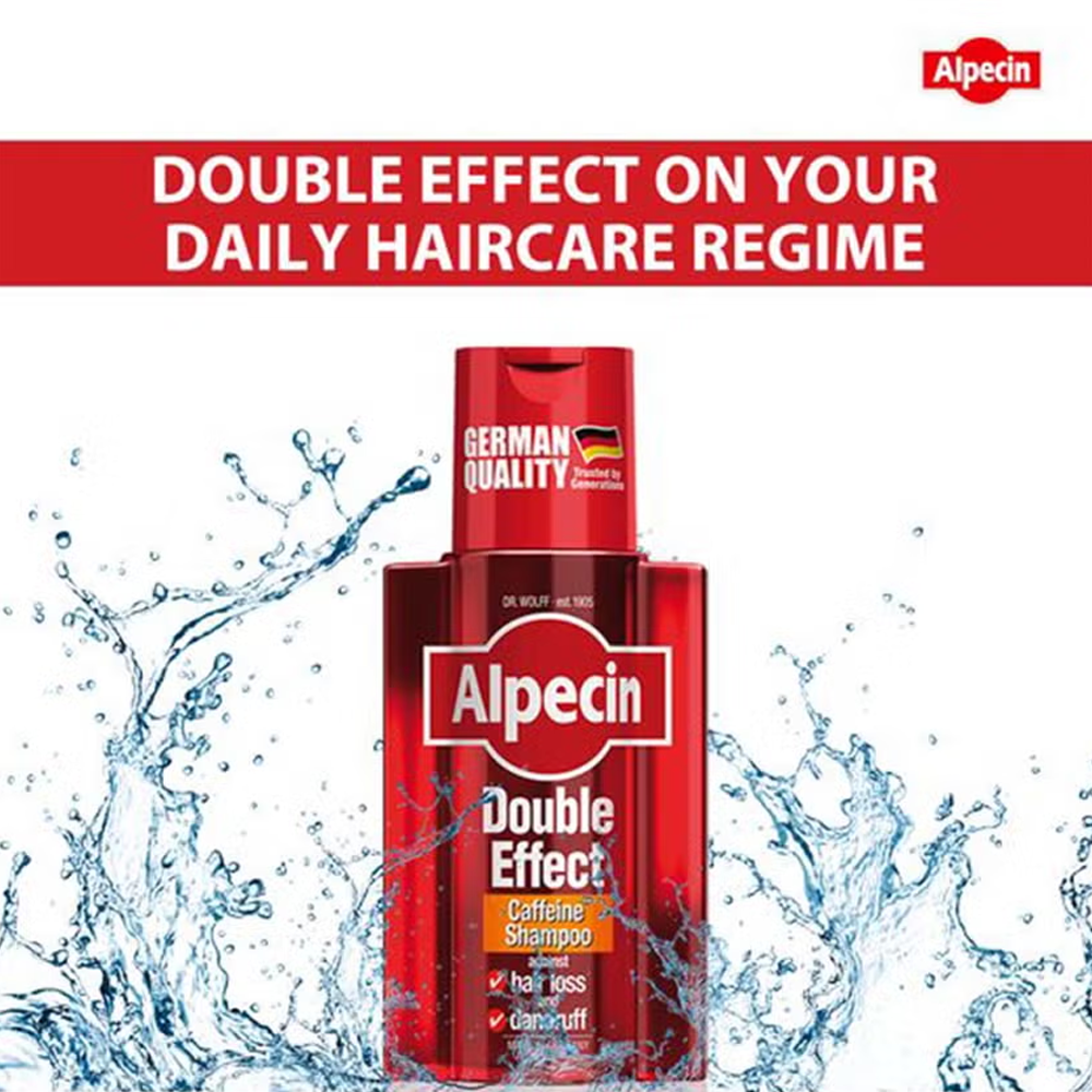 Alpecin Double Effect Caffeine Shampoo - 200ml, Shampoo