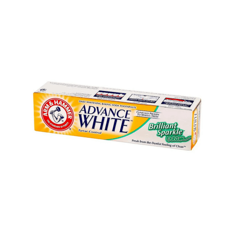 Arm & Hammer Advance White Brilliant Sparkle Cream Toothpaste - 115g, Toothpaste