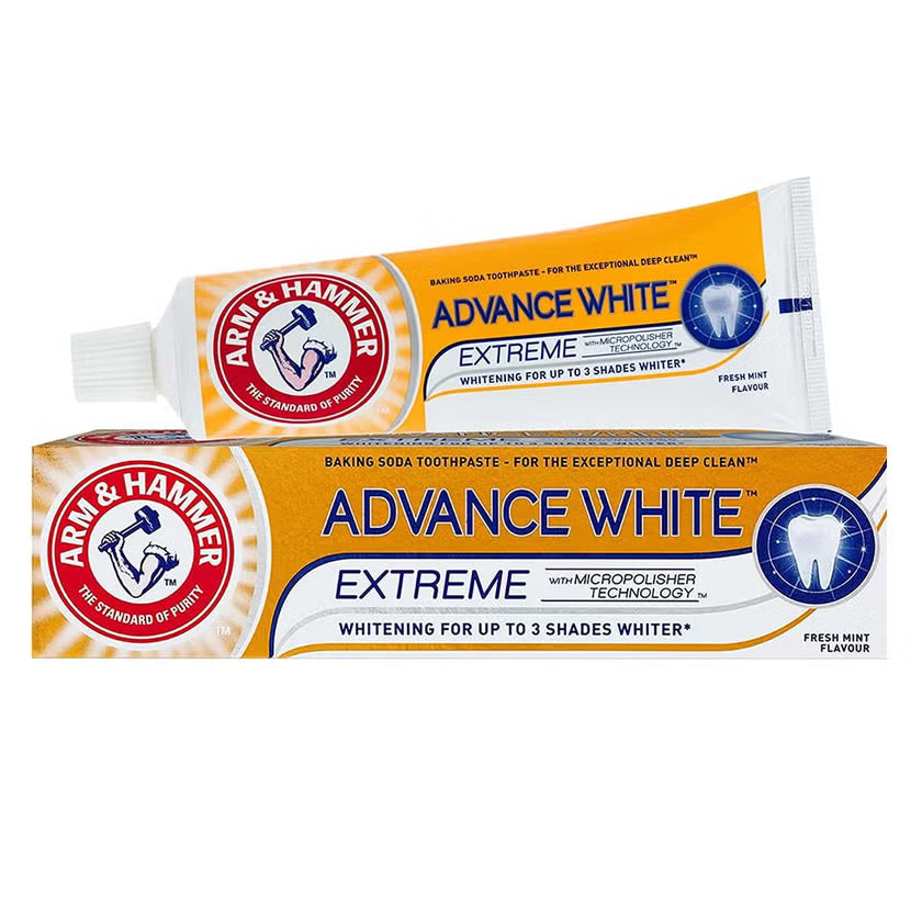 Arm & Hammer Advance White Extreme Whitening Toothpaste - 75ml, Toothpaste