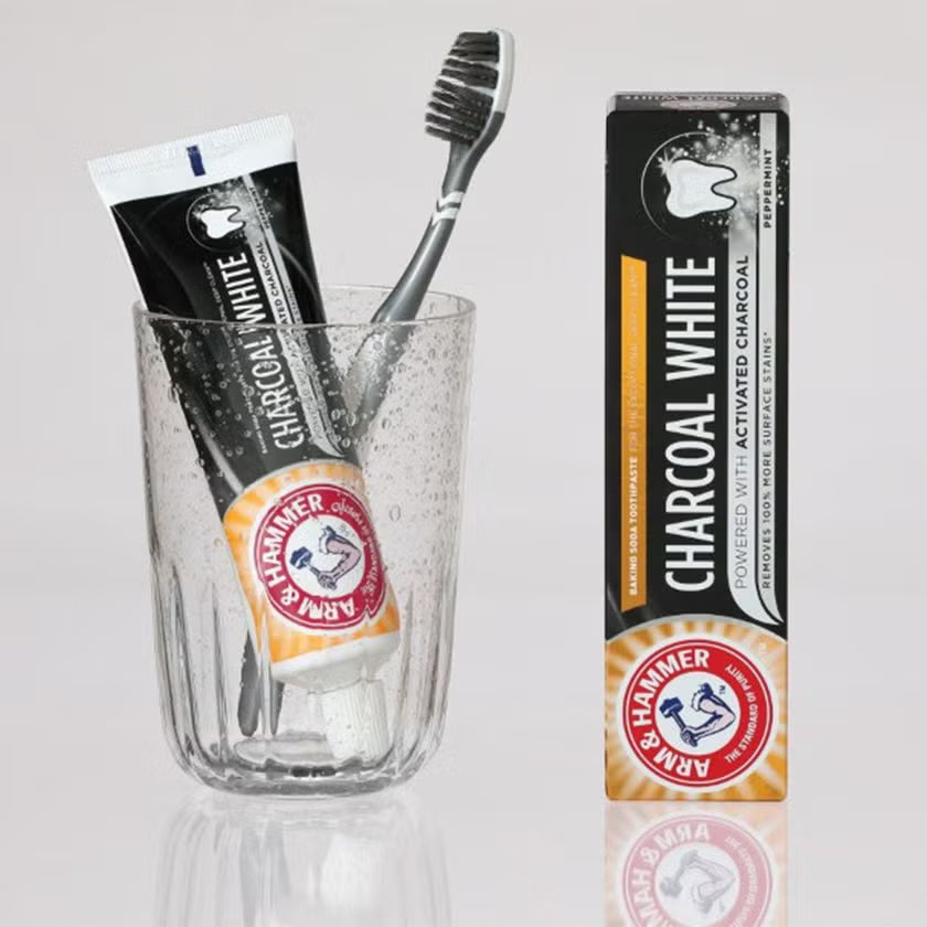 Arm & Hammer Charcoal White Toothpaste - 75ml, Toothpaste