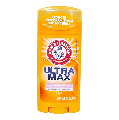 Arm & Hammer Ultra Max Powder Fresh Deodorant Stick - 73g, Deodorants