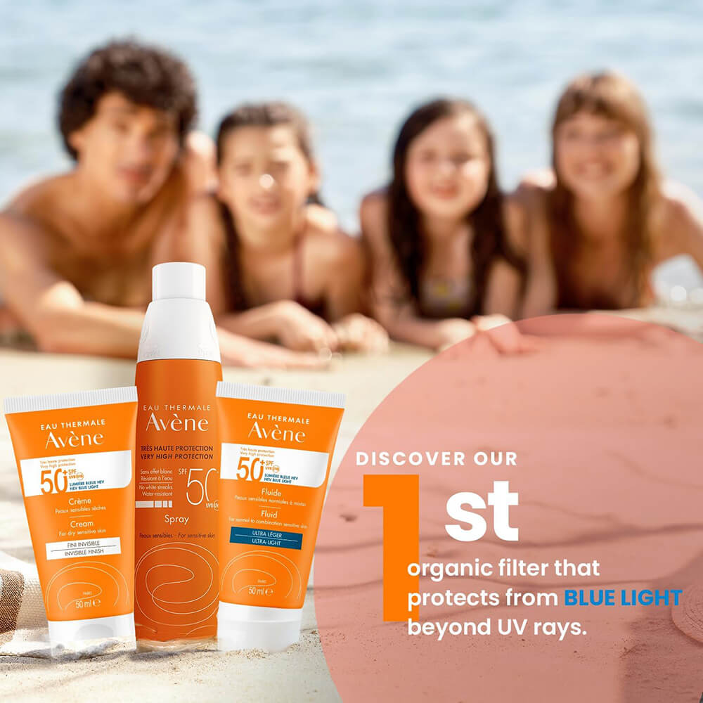 Avène broad-spectrum sun protection cream – SPF 50+ hydration