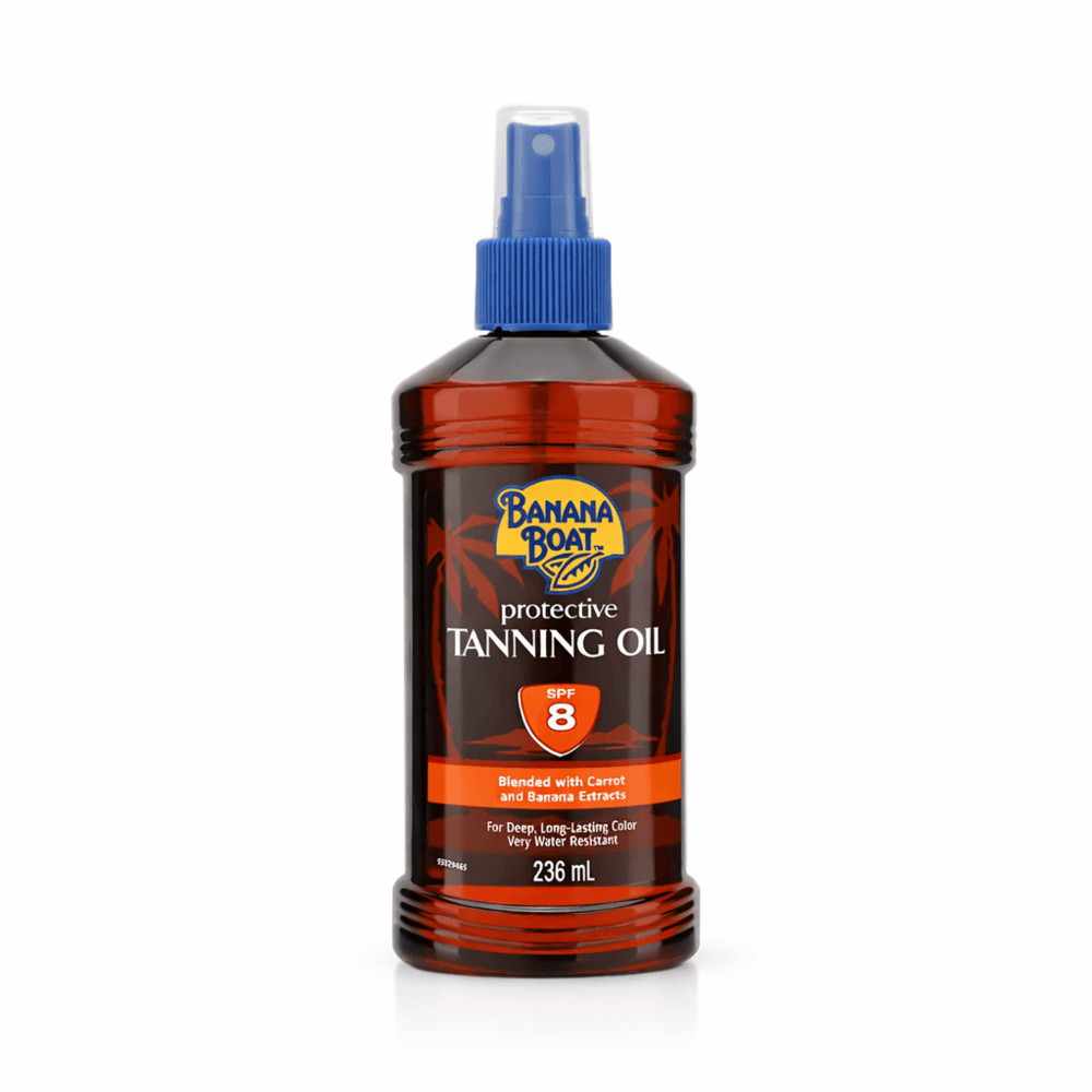 Banana Boat Protective Tanning Oil SPF 8 - 236ml, Tanning Oil & Lotions
