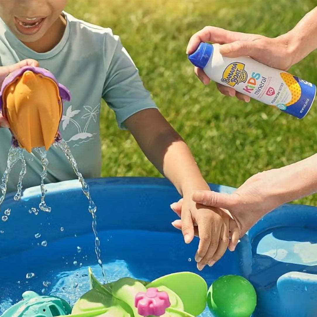 Banana Boat Simply Protect Kids Sunscreen Spray SPF 50 - 170g, Sunscreen