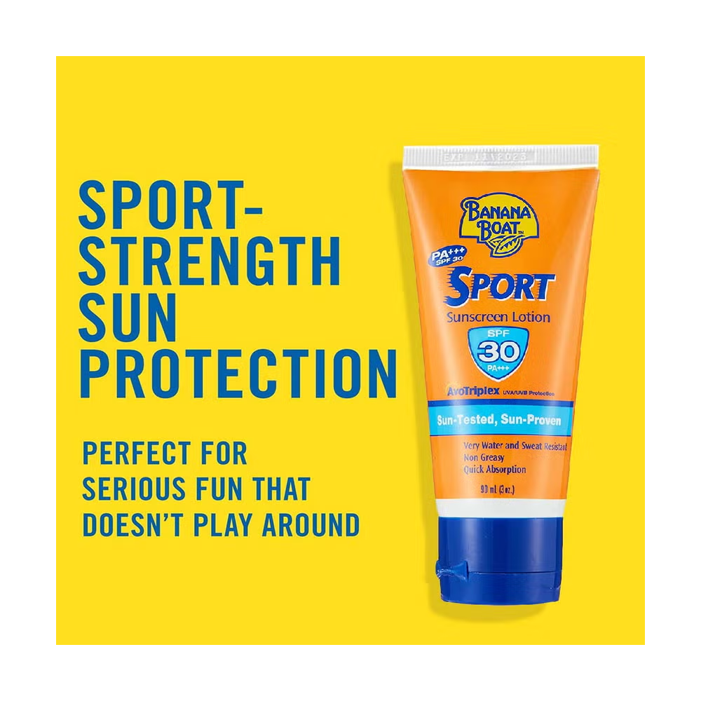 Banana Boat Sport Sunscreen Lotion SPF 30 - 90ml, Sunscreen