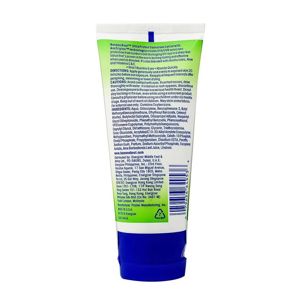 Banana Boat Ultra Protect Sunscreen Lotion SPF 30 - 90ml, Sunscreen