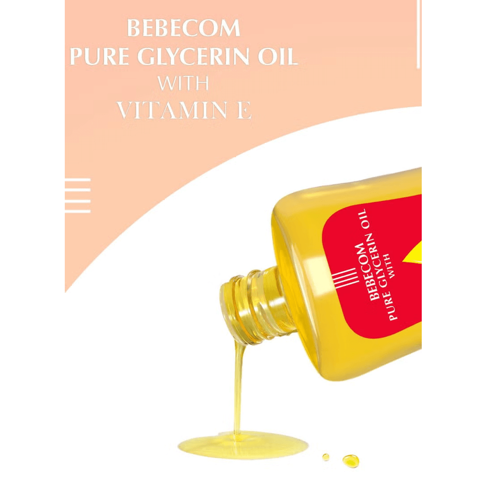 Bebecom Pure Glycerin Oil with Vitamin E - 100ml, Body Oil