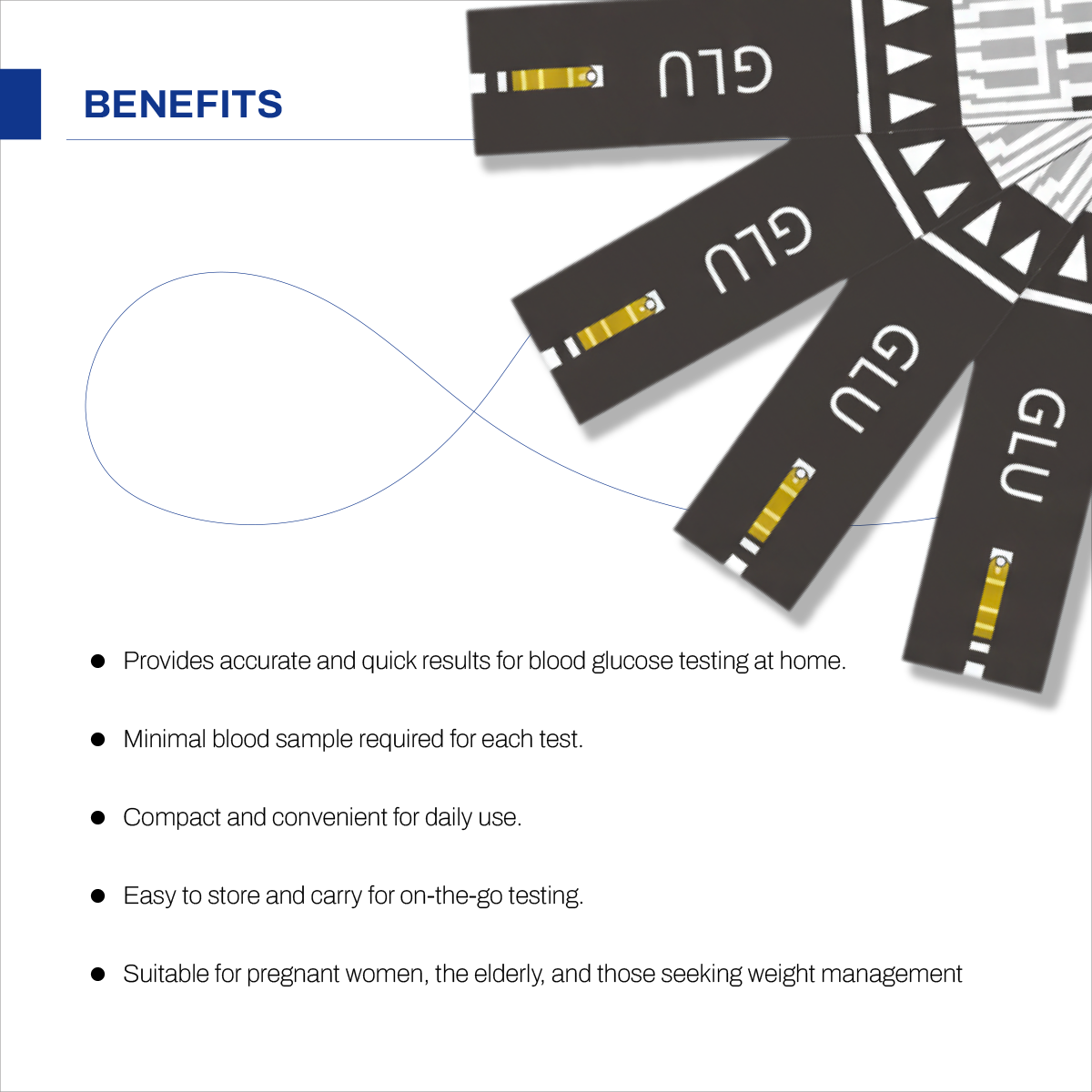 Corpha Glucose Test Strips 50 & Blood Lancets 50 Pack – Compatible with Glucometers