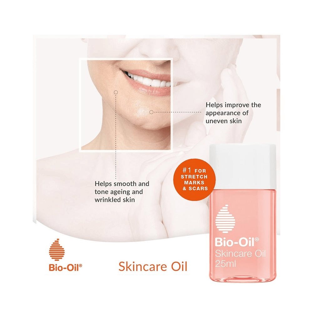 Bio-Oil Moisturizing Skincare Oil for Scars and Stretch Marks - 25ml, Body Oil
