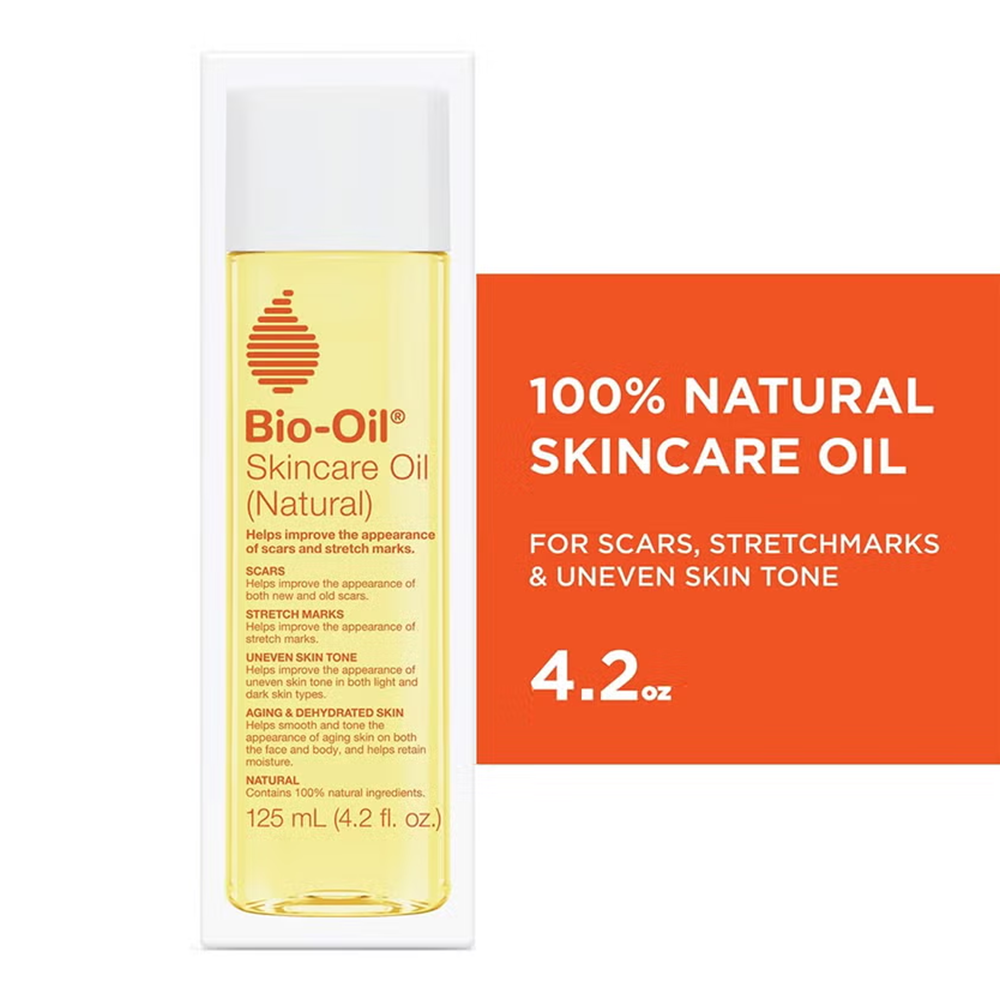 Bio-Oil Natural Skincare Oil for Scars and Stretch Marks - 125ml, Body Oil