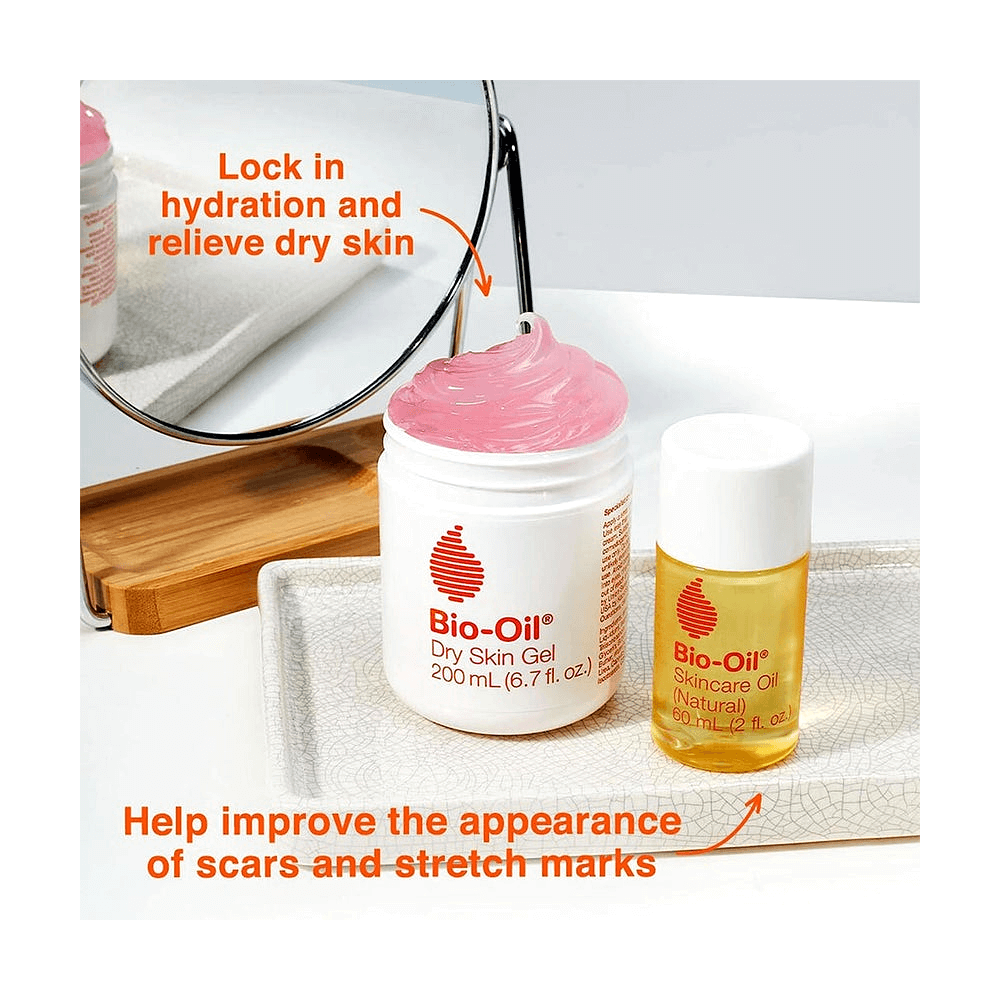 Bio-Oil Natural Skincare Oil for Scars and Stretch Marks - 60ml, Body Oil