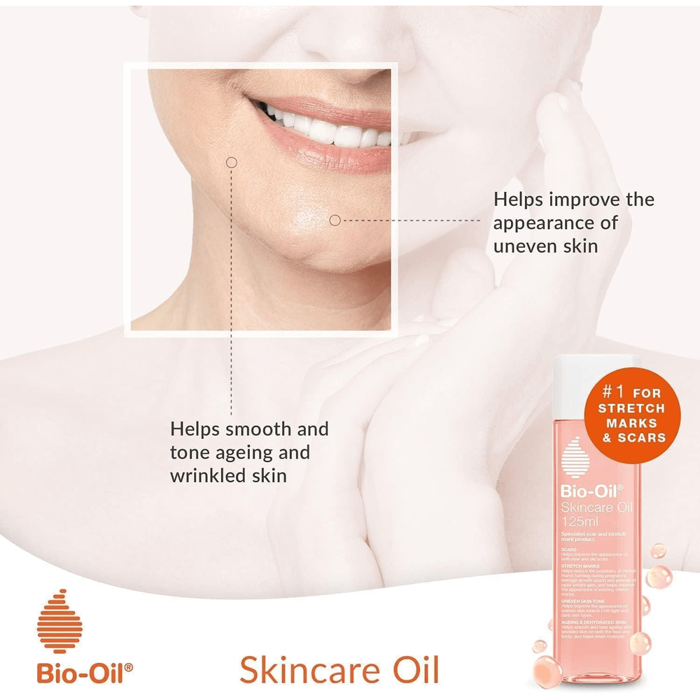 Bio-Oil Skincare Oil for Scars, Stretch Marks, and Uneven Skin Tone - 60ml, Body Oil