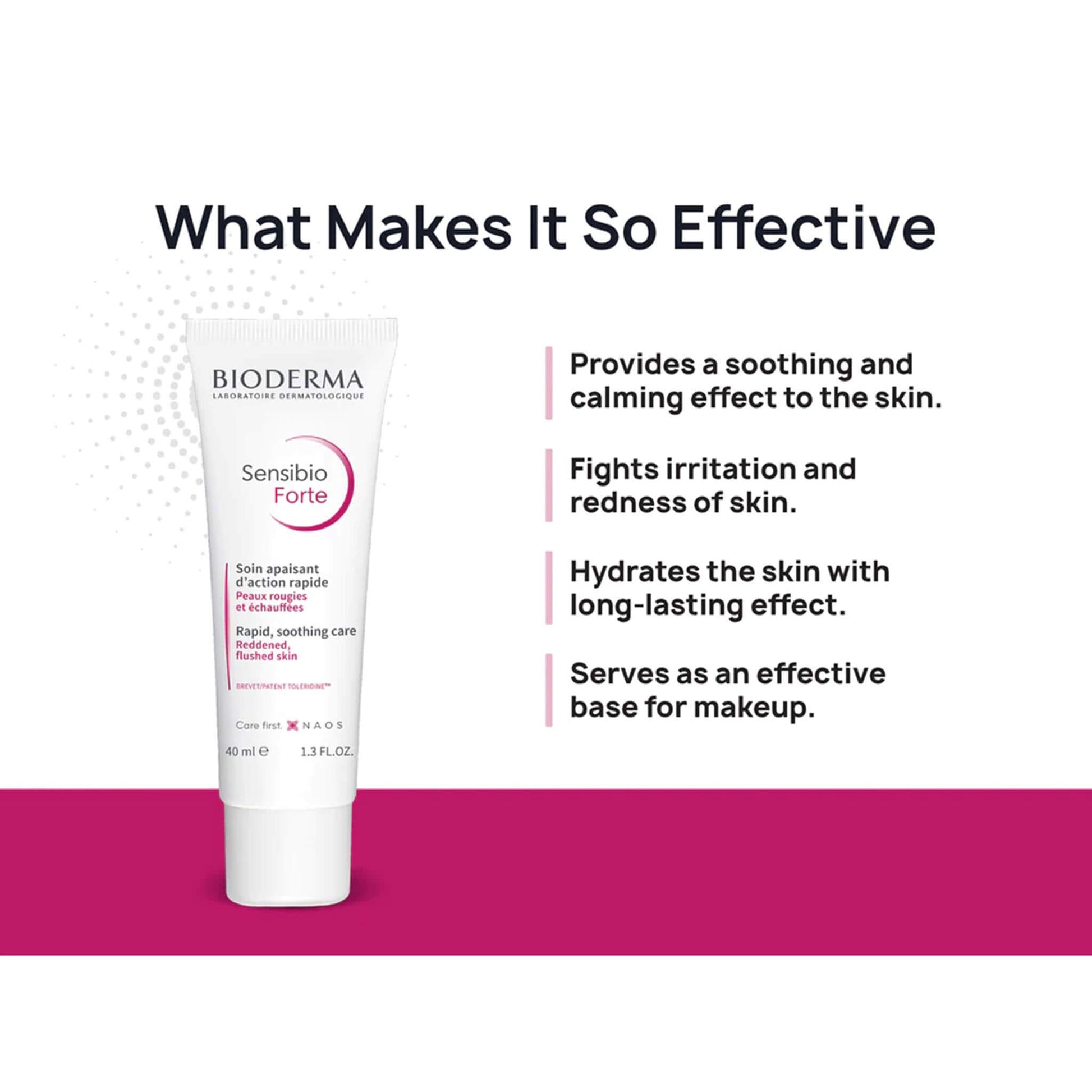 Rapid soothing skincare solution by Bioderma – Sensibio Forte