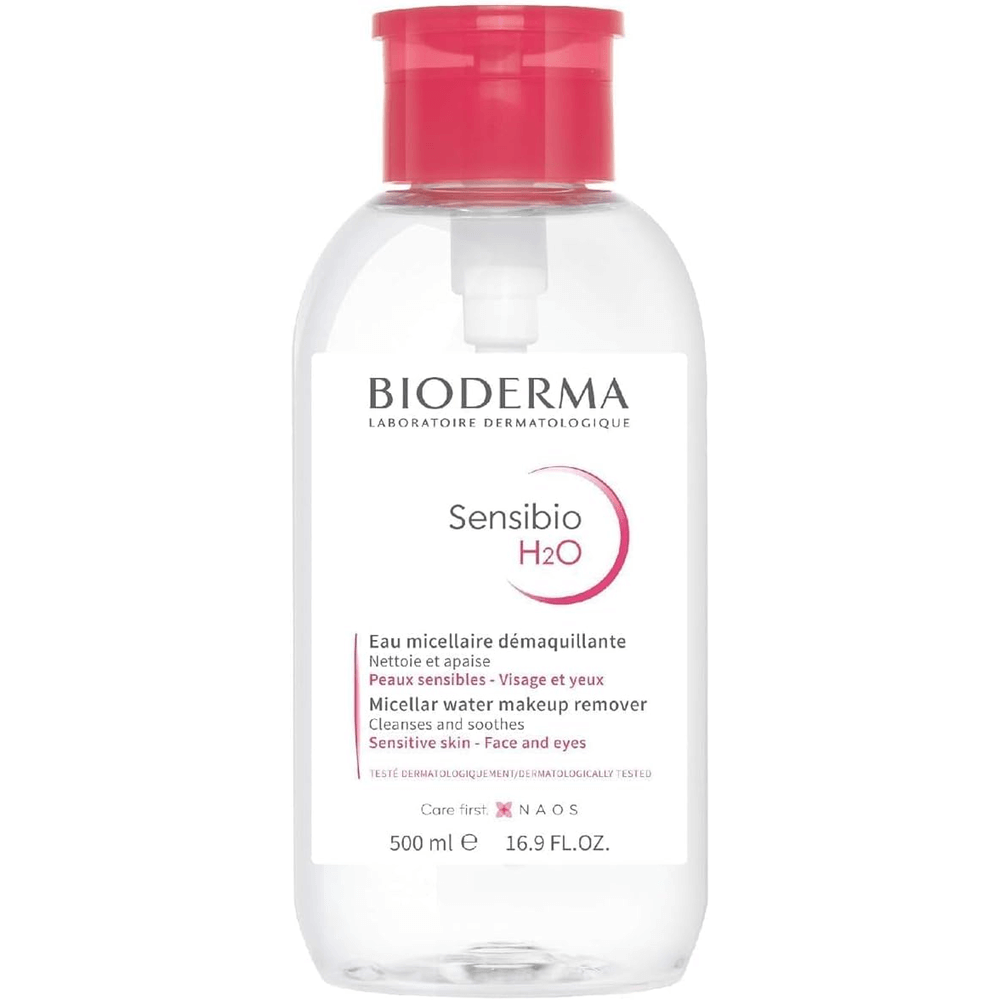 Bioderma Sensibio H2O Make-Up Remover Micellar Water - 500ml, Makeup Removers