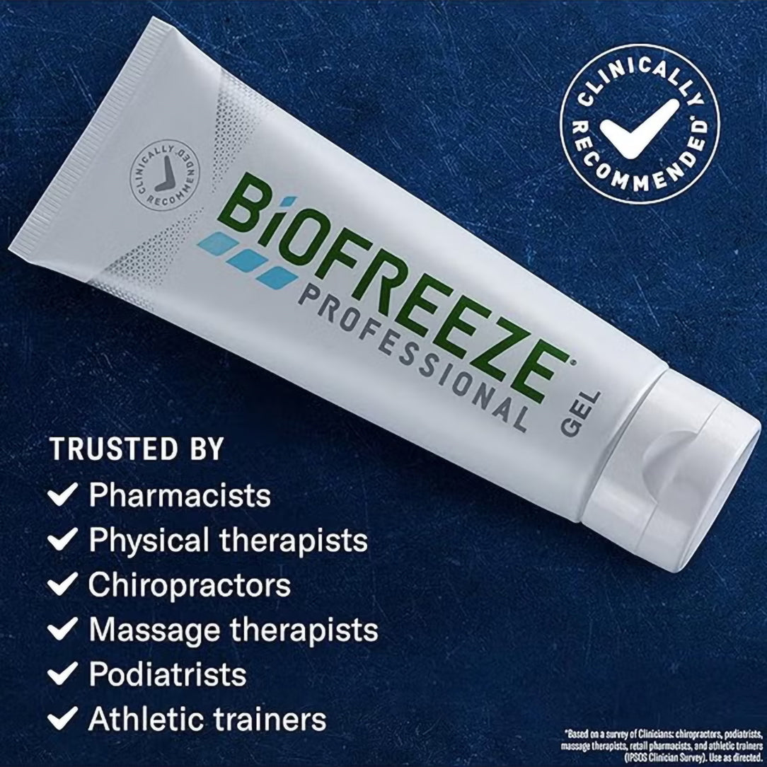 Biofreeze Pain Relief Gel - 118ml, Pain Relief & Fever Reducers