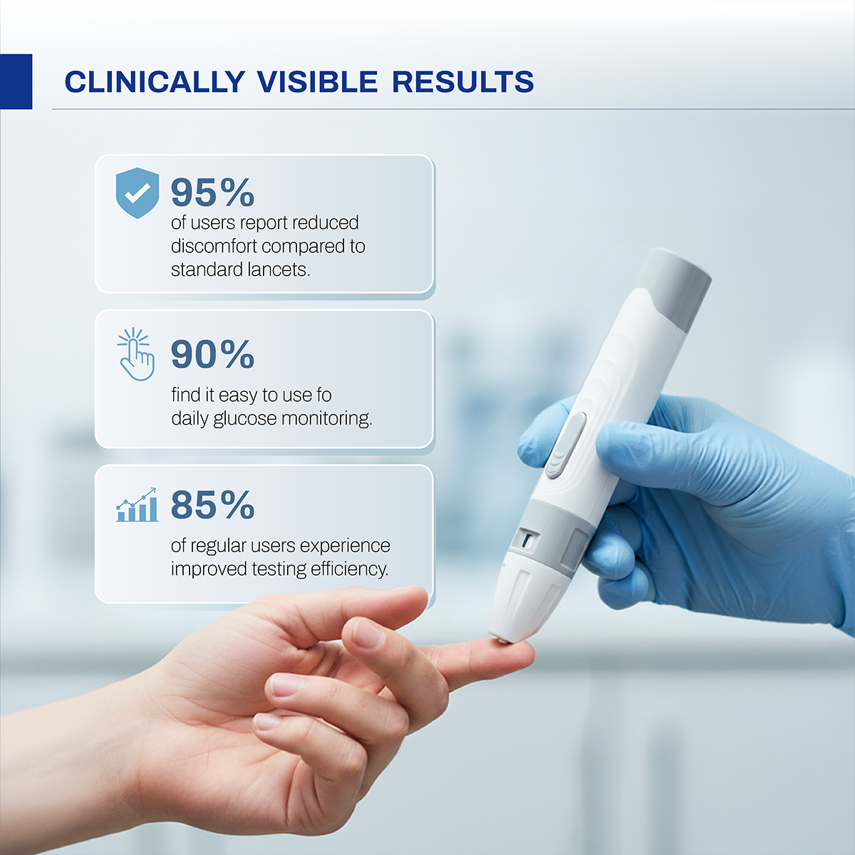 Corpha Blood Lancets – Compatible with Glucose Monitors