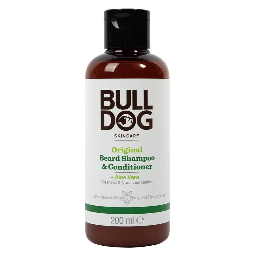 Bulldog Original 2-in-1 Beard Shampoo & Conditioner 200ml, Shampoo & Conditioner Sets