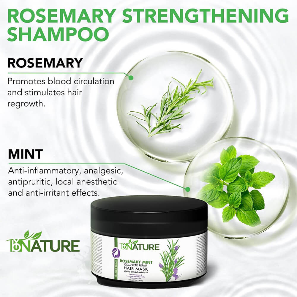 ByNature hair repair mask for dry, damaged, or frizzy hair – 300ml