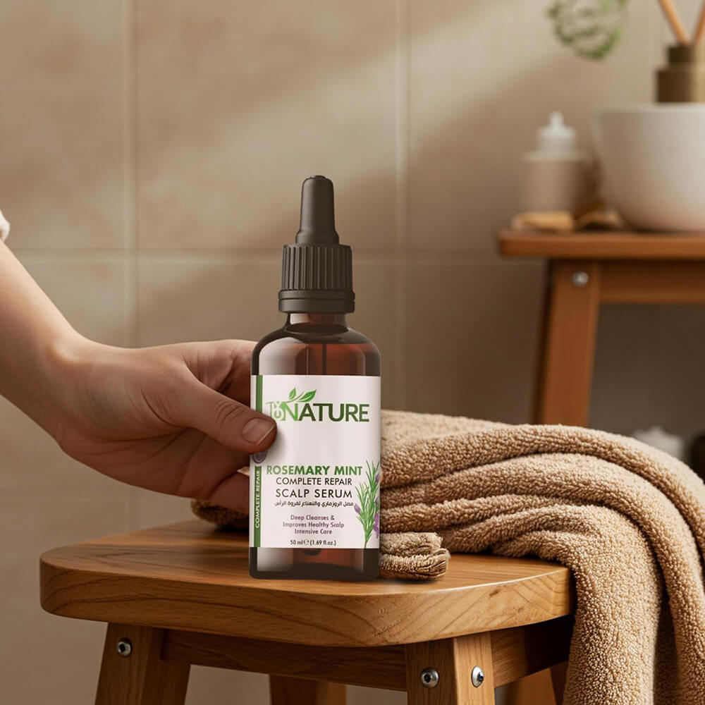 Botanical scalp treatment with rosemary oil – ByNature 50ml