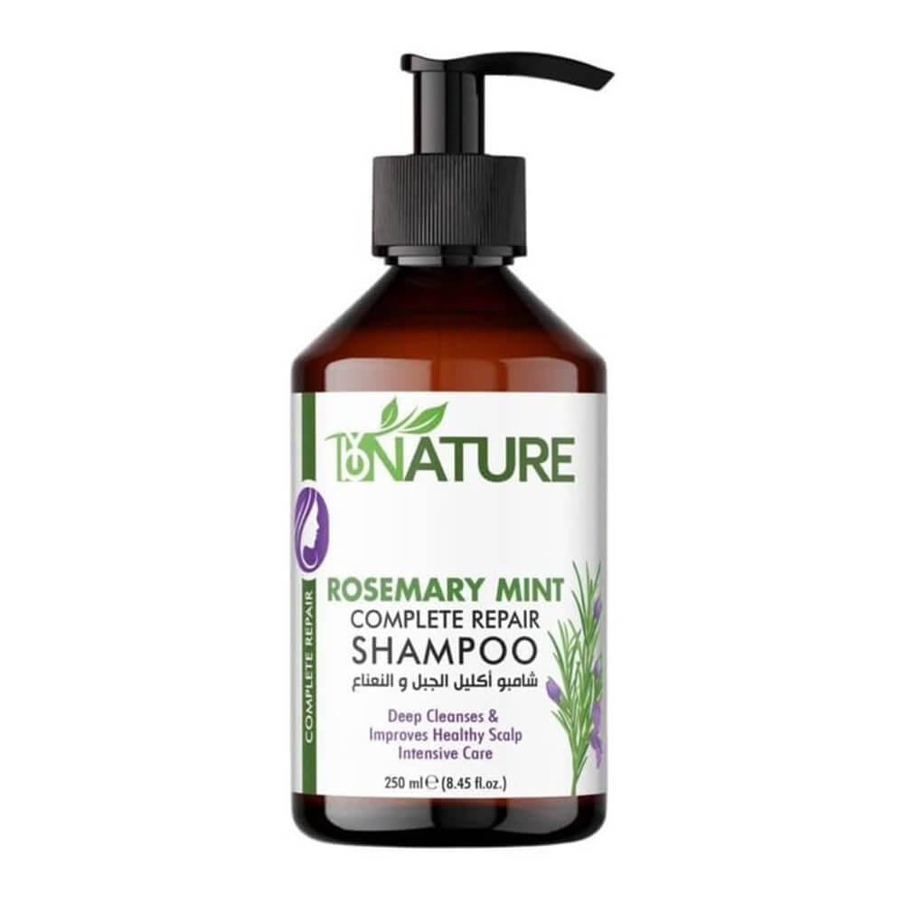 ByNature Rosemary Mint Complete Repair Shampoo 250ml bottle