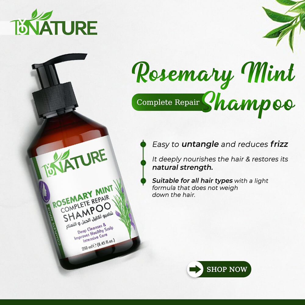 ByNature repair shampoo for dry, damaged, or thinning hair