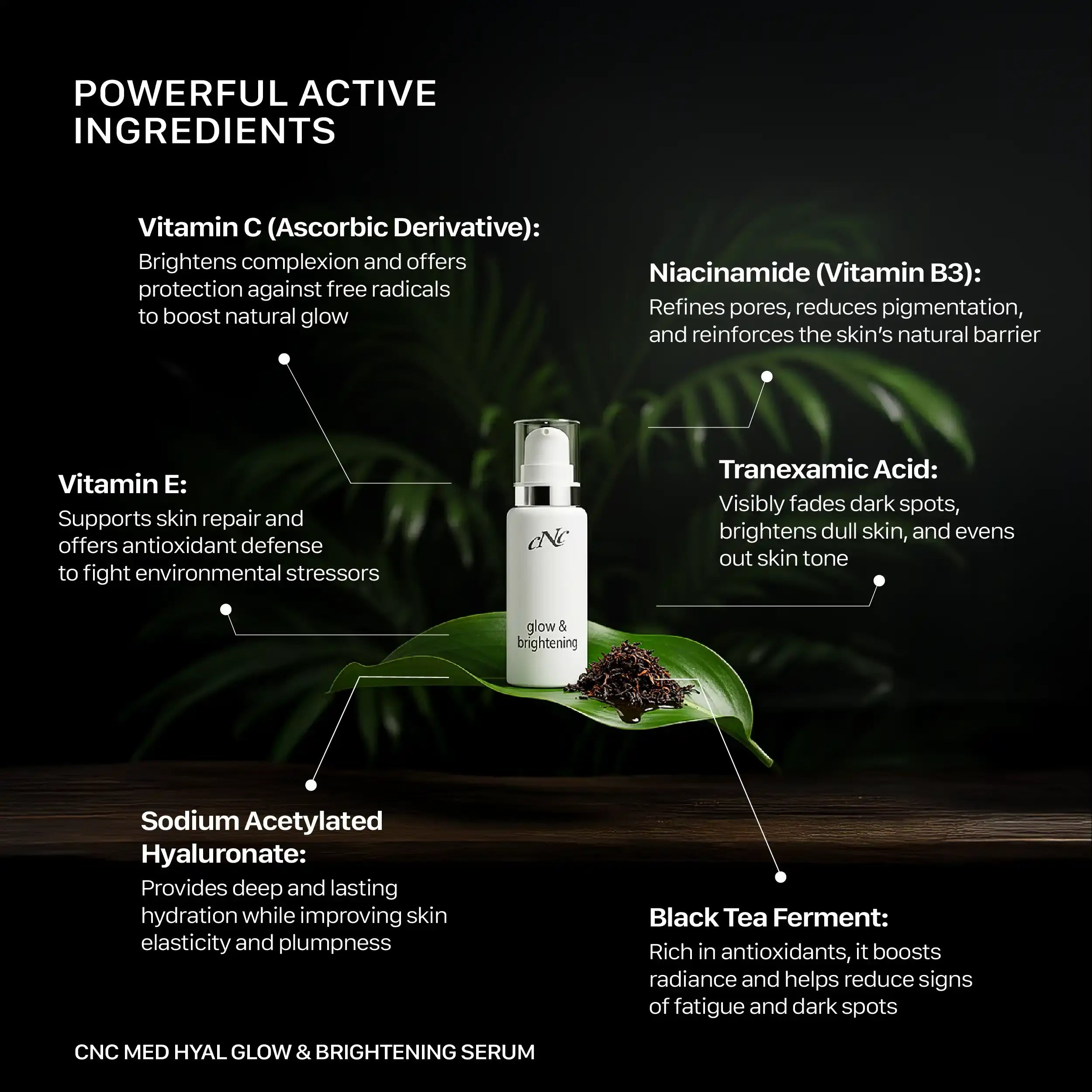 CNC MED HYAL Glow & Brightening Serum 30ml