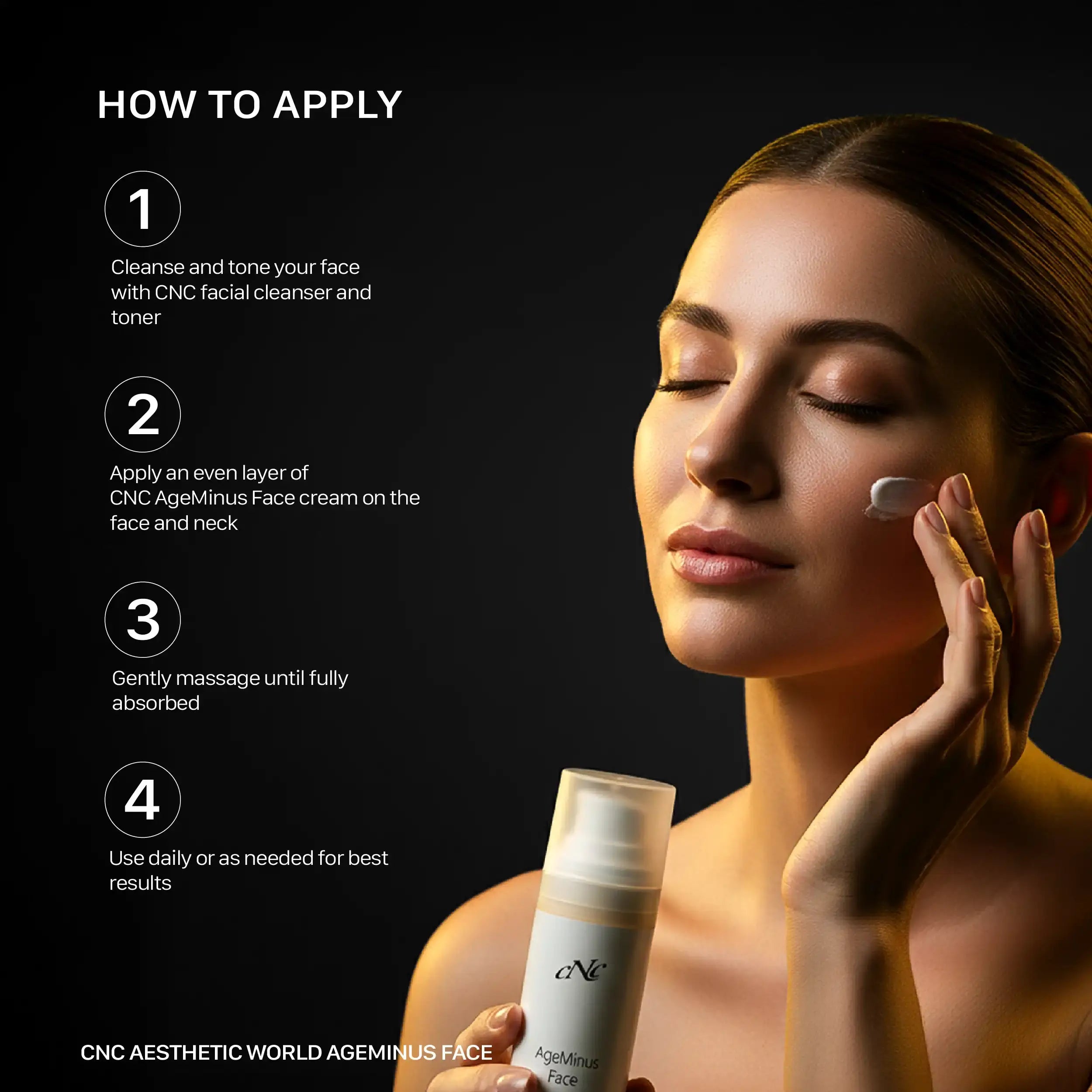 CNC Aesthetic World AgeMinus Face Serum 100ml