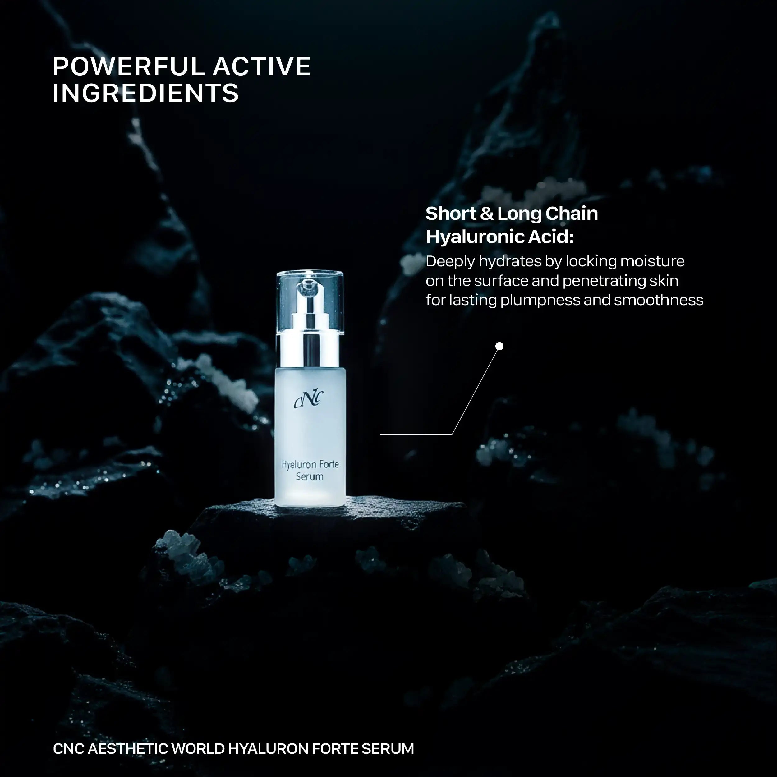 CNC Hyaluron Forte Serum – Deep Hydration 30ml