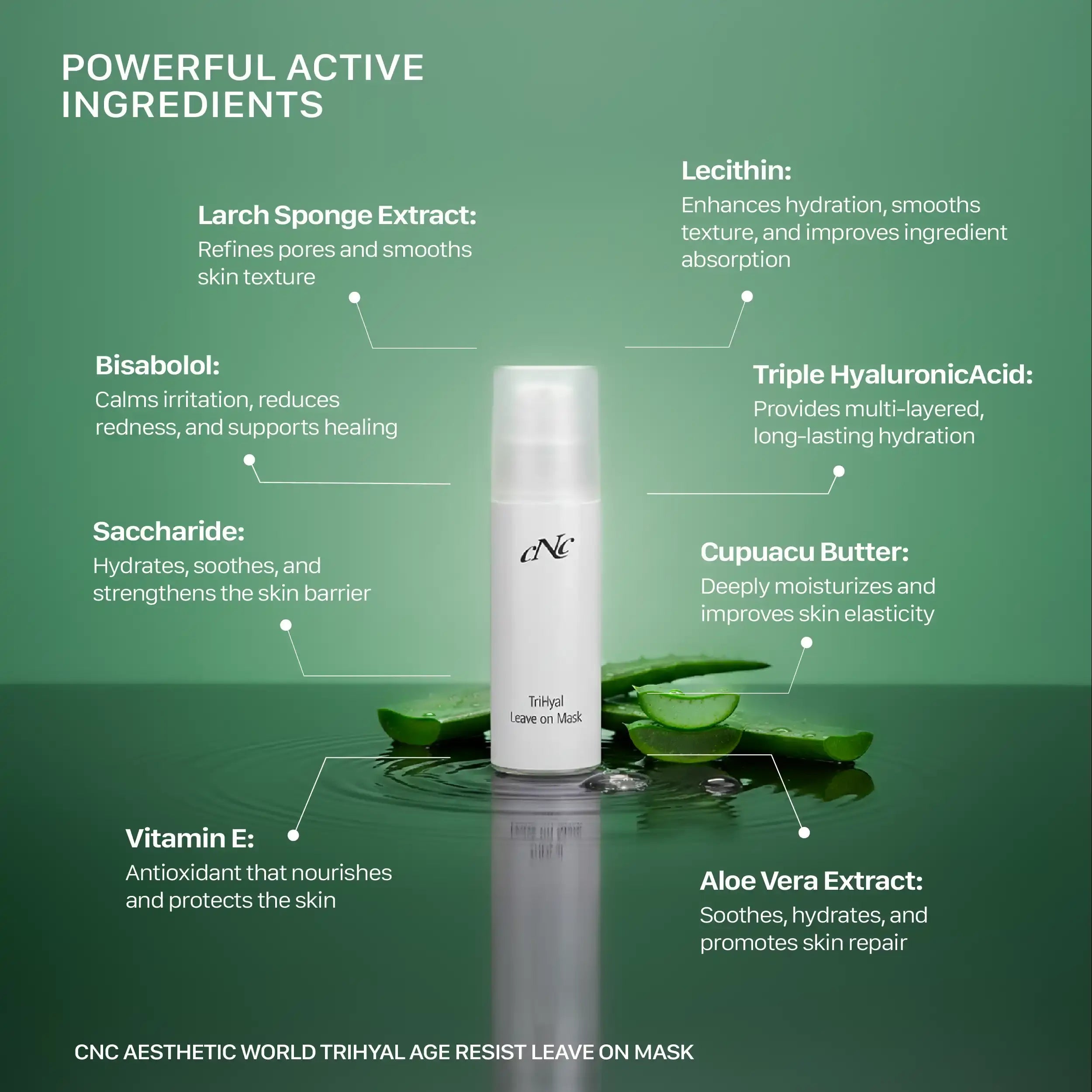 CNC TriHyal Age Resist Leave‑on Mask 150 ml