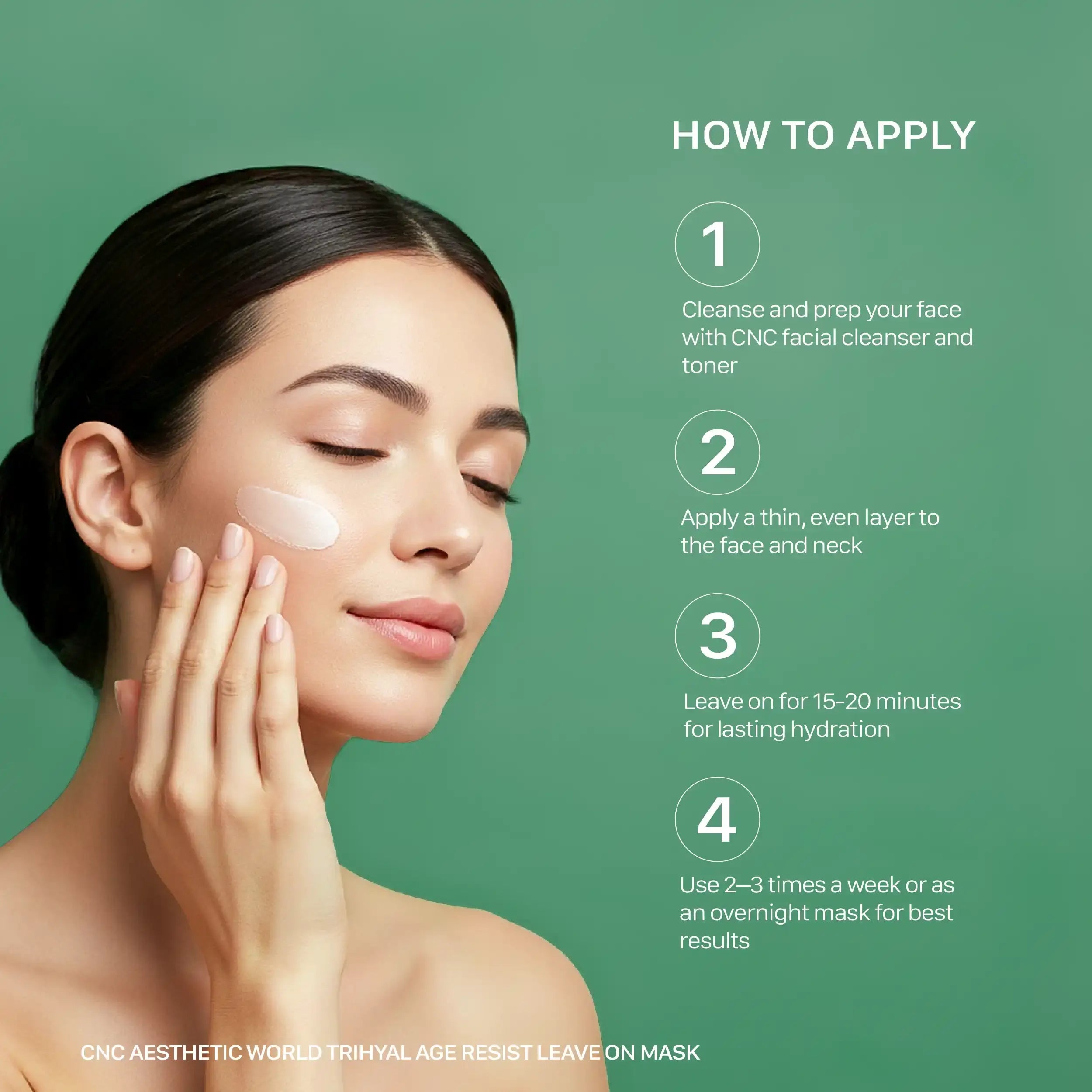 CNC TriHyal Age Resist Leave‑on Mask 150 ml