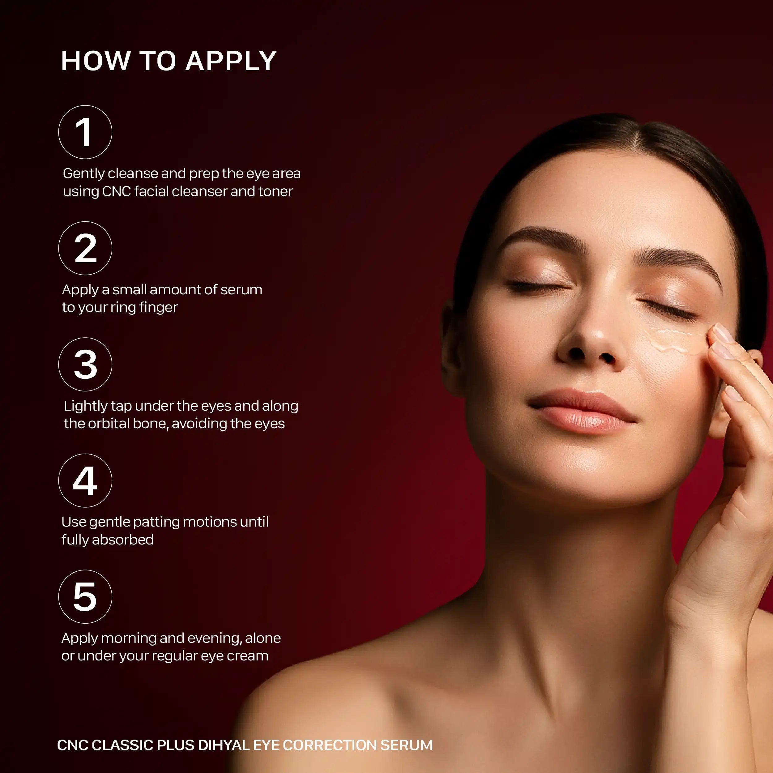 CNC Classic PLUS DiHyal Eye Correction Serum - 30ml